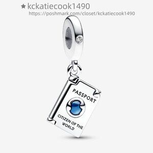 Pandora Openable Passport Dangle Charm